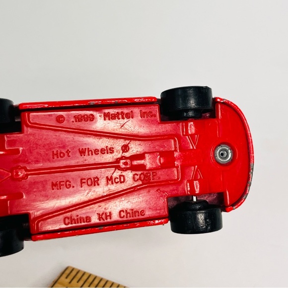 vintage mcdonalds nascar hot wheels 94 diecast car racing 1999 bill elliott - Picture 8 of 8